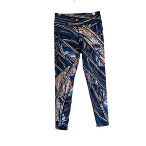 NWT- Fishewear rainbow ridge leggings M